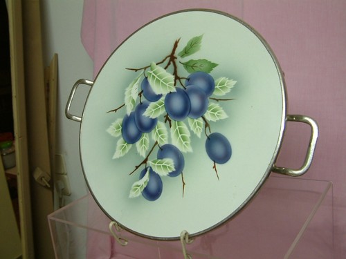 Piatto torta ceramica art