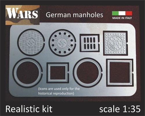 Wars set 4 tombini - wars,
