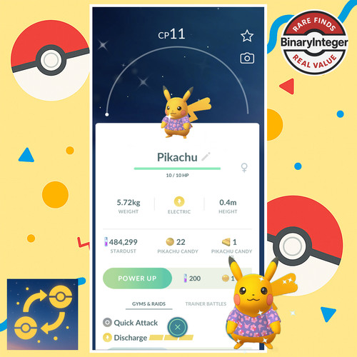 Pokemon shiny pikachu - pokemon,