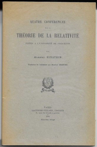 Quatre conférences sur - conférences,