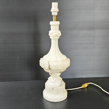 Superba Lampada Da Tavolo Vintage 1970 In Marmo Alabastro 70S Retro Anni 70