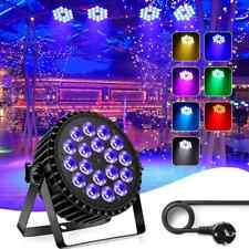 Faretto 18 LED 270W RGBW LED par can luce palco DMX DJ discoteca spettacolo effetto luce