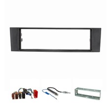 Kit mascherina radio alloggiamento in metallo adatta per Audi A3 A3 Sportback 8P 8PA telaio auto