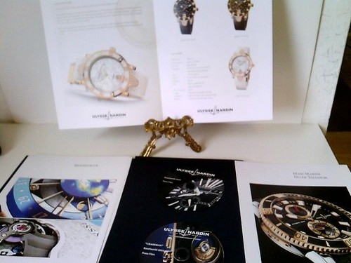 Werbebroschur ulysse nardin - werbebroschur:,