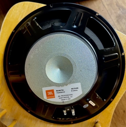 Jbl m115 woofer - 15, pollici