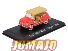 TX42 Voiture 1/43 IXO/Altaya TAXIS DU MONDE FIAT 600 Jolly Capri 1966