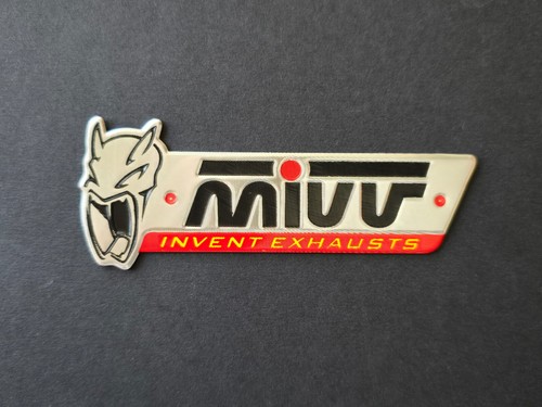 Adesivo emblema scarico mivv - adesivo,