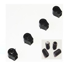 COLLARI IN NYLON ø 4,7mm+GRANI RICAMBI AVIOMODELLI 70932 4 PZ X ELICOTTERI AEREI