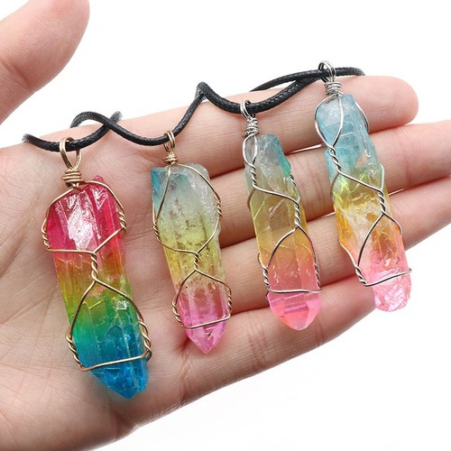 Collana moda pendente albero