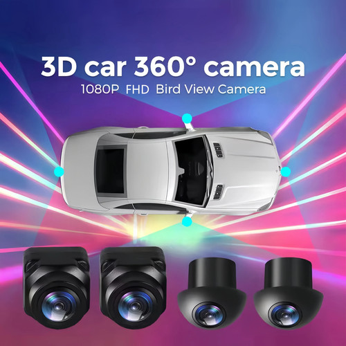 Telecamera panoramica 360 hd - telecamera, 360°