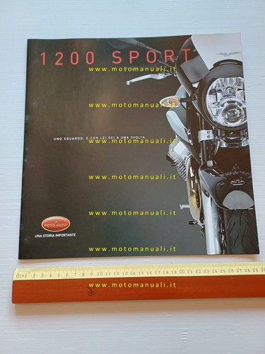 Moto guzzi sport 1200 depliant - 1200,