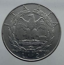 2 LIRE IMPERO 1943 RARA