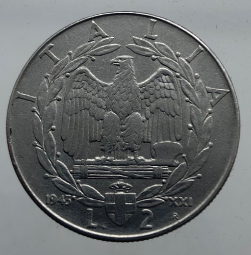 Lire impero 1943 rara - 2,