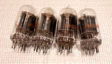 JAN 12AU7 ECC82  RCA CLEAR TOP