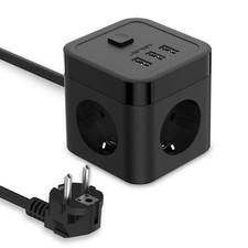 Multipresa elettrica cubo - elettrica, 3