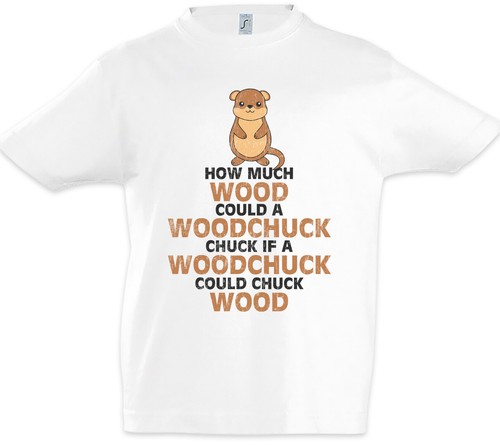 Maglietta woodchuck bambino - maglietta,