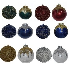 Palline verde oro rosse