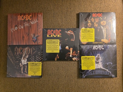 Lot sealed cds - ac/dc, 5