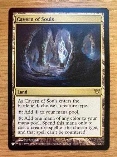 Mtg cave souls versione - of,