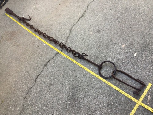 Catena ganci vintage antica - +,