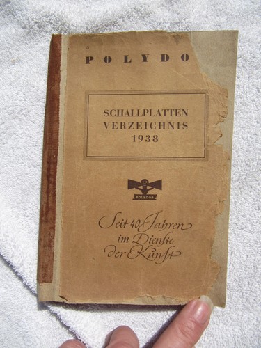1938 german polydor - 1938,
