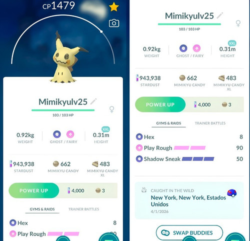 Pokemón mimikyu livello - pokemón,