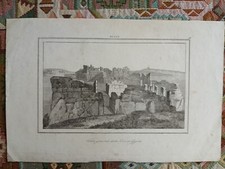 GOZZO, VEDUTA GENERALE DELLA TORRE DE’ GIGANTI (Malta) acciaio 800