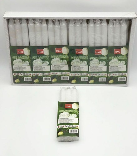Set pezzi candele bianche - set,