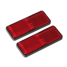 Catadiottri catarifrangenti adesivi posteriori rossi rettangolari omologati