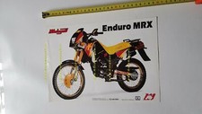 Malaguti 50 MRX Enduro 1987 depliant Ciclomotore originale brochure