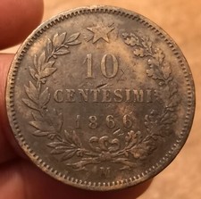 10 Centesimi 1866 Milano