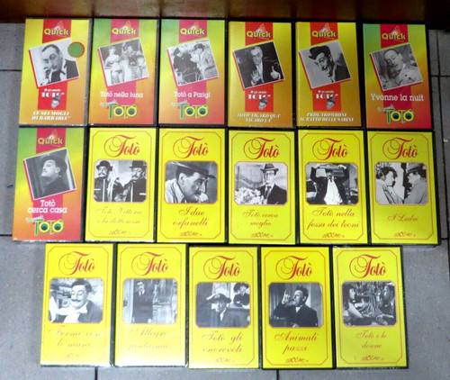 Lotto vhs nuovi - lotto,