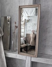 Specchio vintage dipinto legno