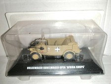 VOLKSWAGEN KUBELWAGEN OPEN AFRICA KORPS DE AGOSTINI SCALA 1/43