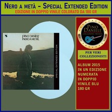 Pino Daniele - Raro Album NERO A META' Sp. Ext. Ed. - DOPPIO Vinile Colorato