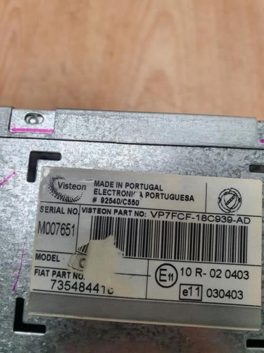 Autoradio originale fiat - autoradio,