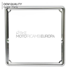 Cornice Per Portatarga Targa Cromato Per Moto Dal 1999 In Poi 180 x 180 mm