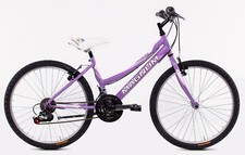 BICICLETTA MAGNUM MOUNTAIN BIKE mis 24"  DONNA col GLICINE CAMBIO 18v