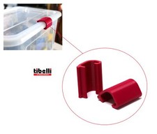 2 Pezzi Winered Clip Lock