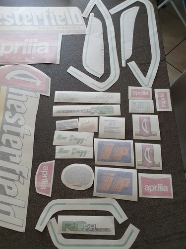 Adesivi aprilia 250 - rs,