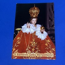 S. BAMBINO GESU' BENEDITEMI Santino - immagine sacra PREGHIERA 