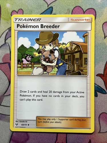 Pokemon breeder uncommon - pokemon, 63/73