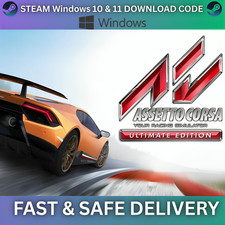 Assetto Corsa Ultimate Edition Steam Key PC Codice Globale Windows Scarica Gioco ⚡