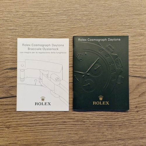 Libretti rolex cosmograph - libretti,