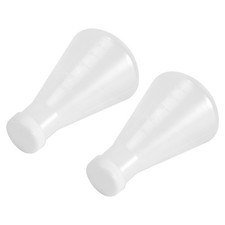 3X(Beuta da Laboratorio Conica nel Plastica Graduata, Misurabile, Parete Li6104