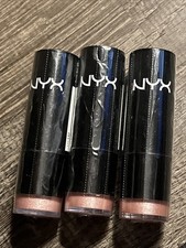 Lotto 3 rossetti rotondi NYX extra cremosi LSS542 Athena nuovi sigillati