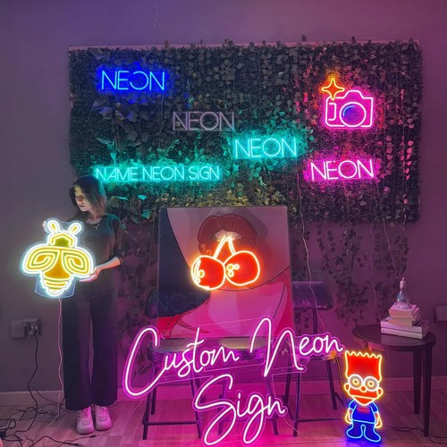 Insegna neon led con - neon, tuo