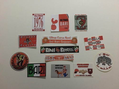 Bari adesivi ultras - bari,