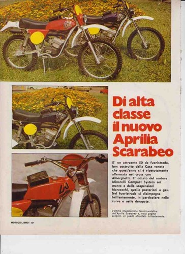 Advertising test moto aprilia - advertising,