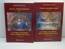 LA PASQUA DI CRISTO NELLA MORTE DEI SANTI 2 VOLUMI GIACOMETTI SASSA SEGNO-FR-V12